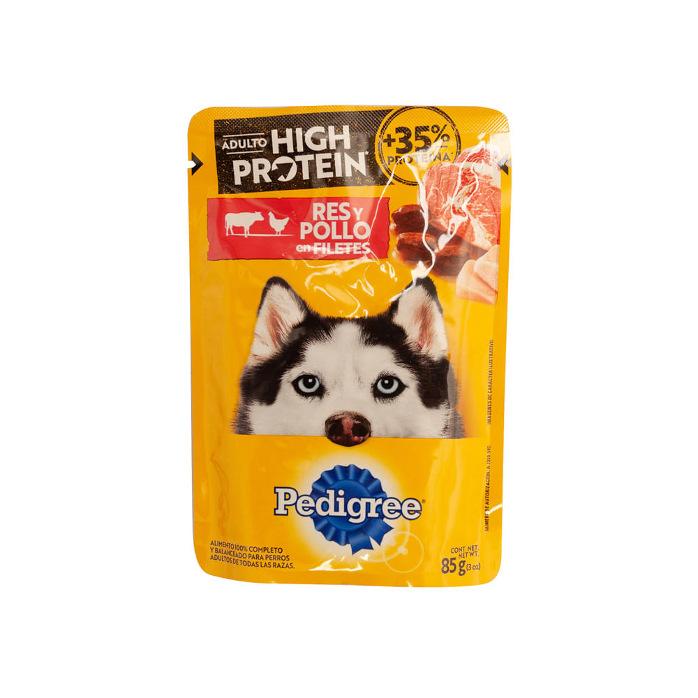 Alimento Perro High Protein Res Y Pollo Pedigree
