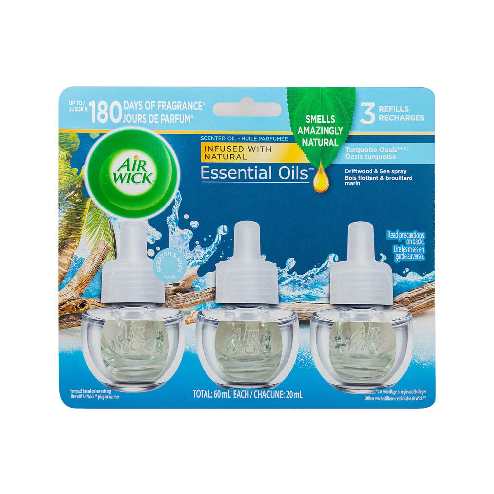 Aromatizante Turquoise Air Wick 3 Pack