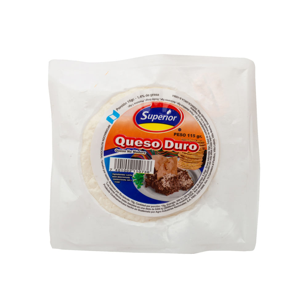 Queso Duro Superior