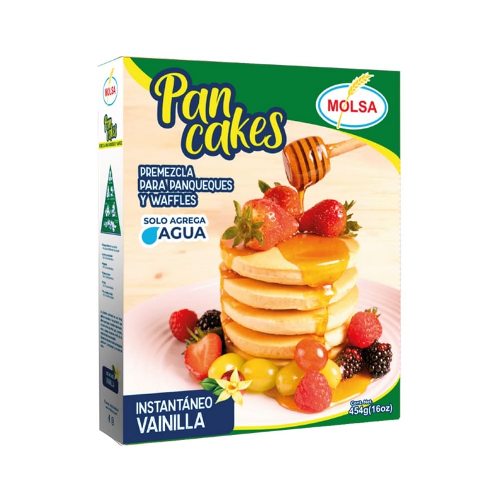 Premezcla Panqueques Instantáneo Vainilla Molsa