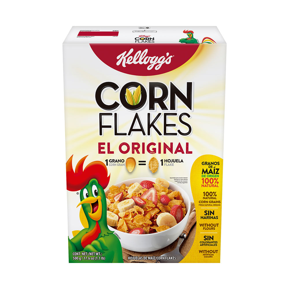 Cereal Kelloggs Corn Flakes