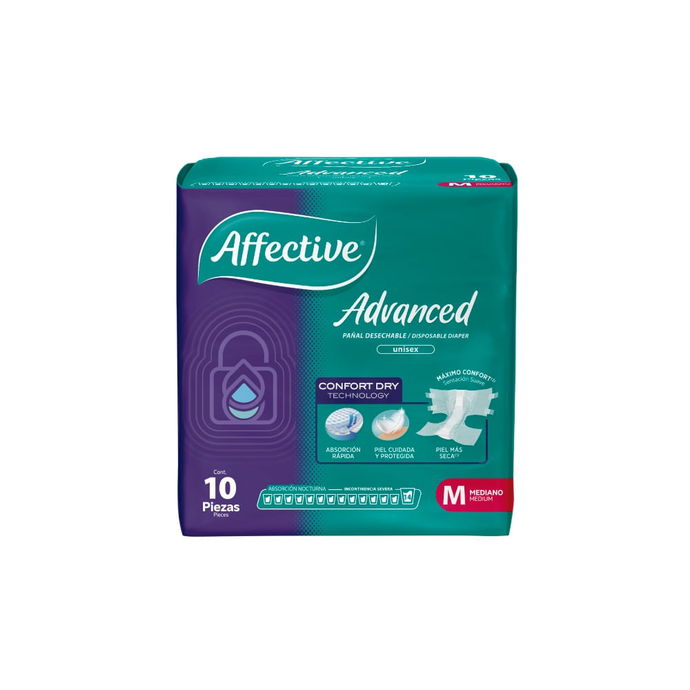 Affective Pañal Adulto Talla M Advance
