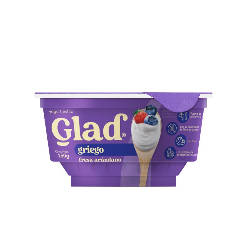 Yogurt Griego Fresa Arándano Glad