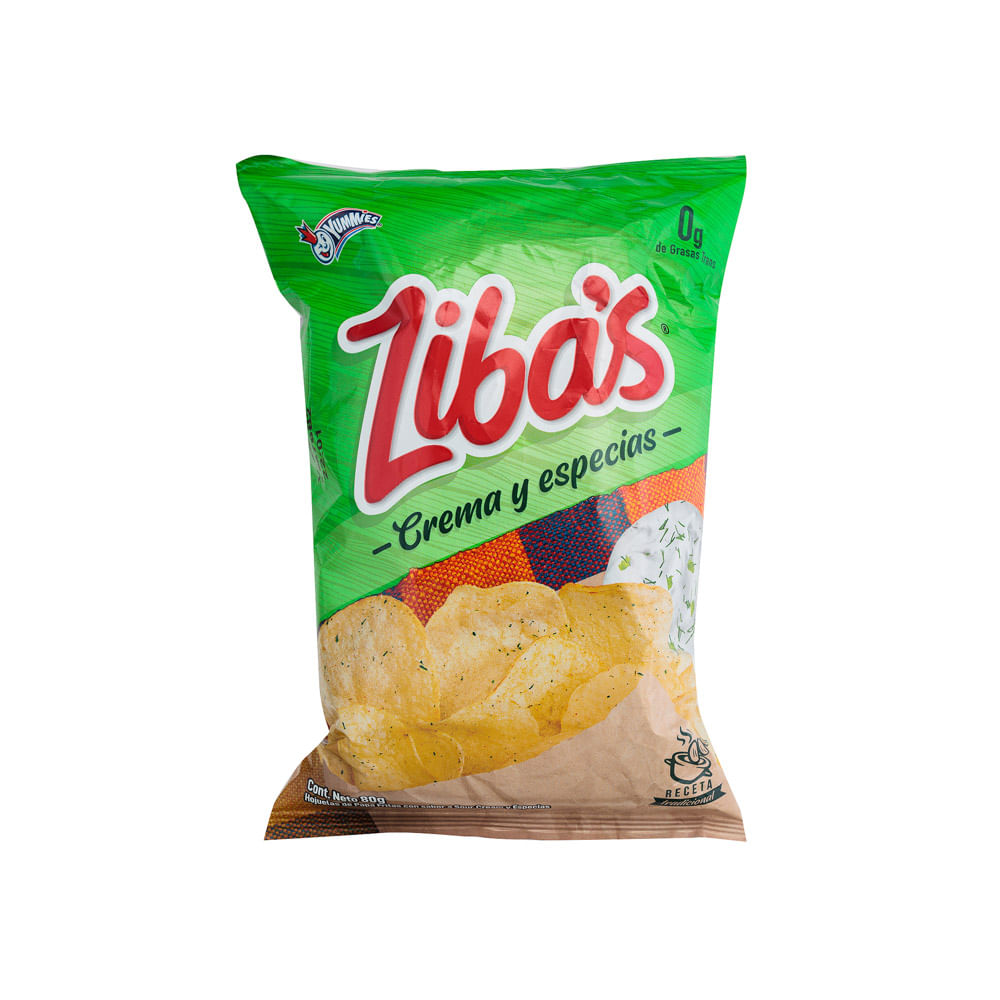 Papalinas Crema y Especias Zibas