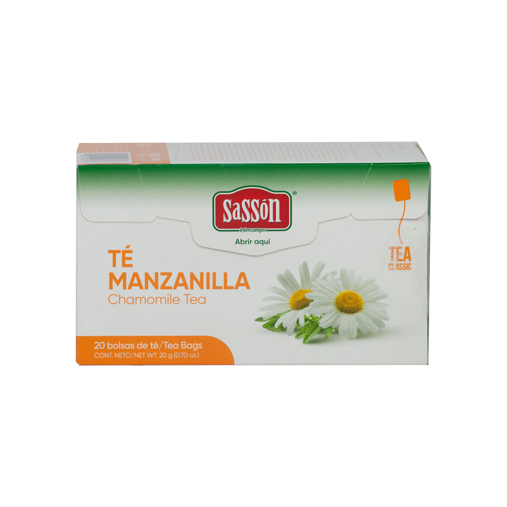 Té Manzanilla Sassón
