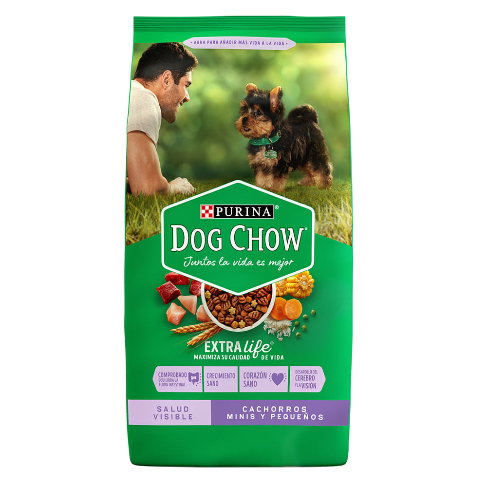 Alimento Perro Cachorro Pequeño Extra Life Dog Chow