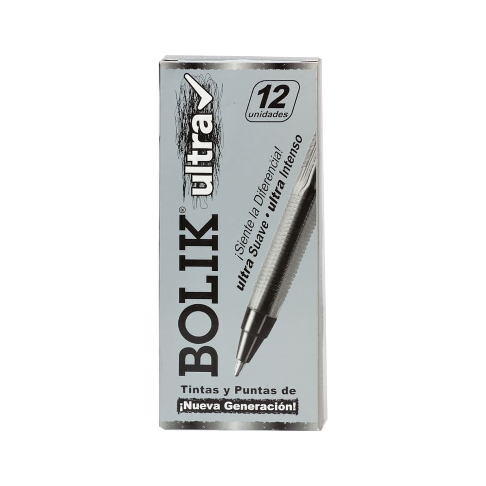 Bolígrafo Negro Ultra Bolik