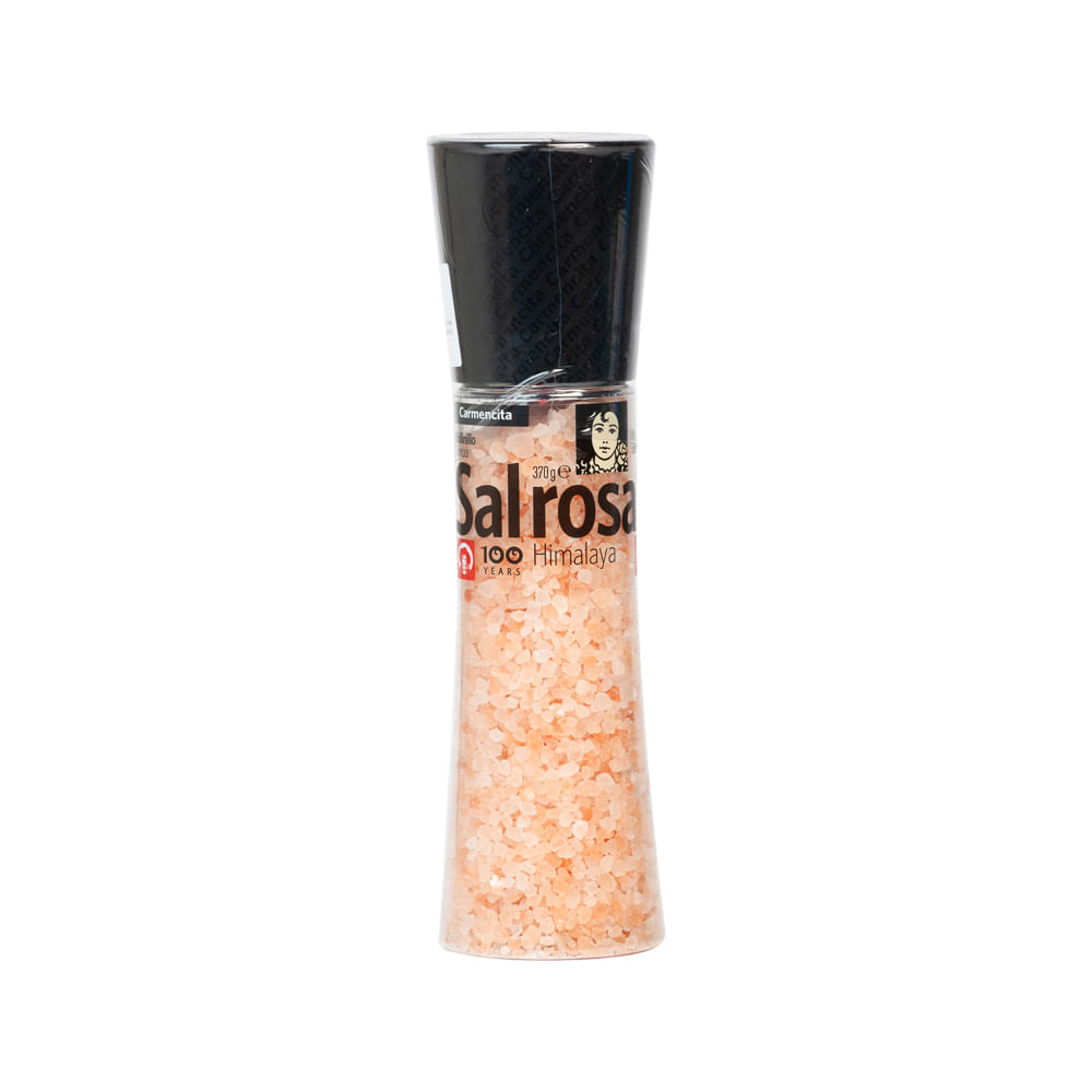 Sal Rosa Himalaya Carmencita Frasco Con Molinillo