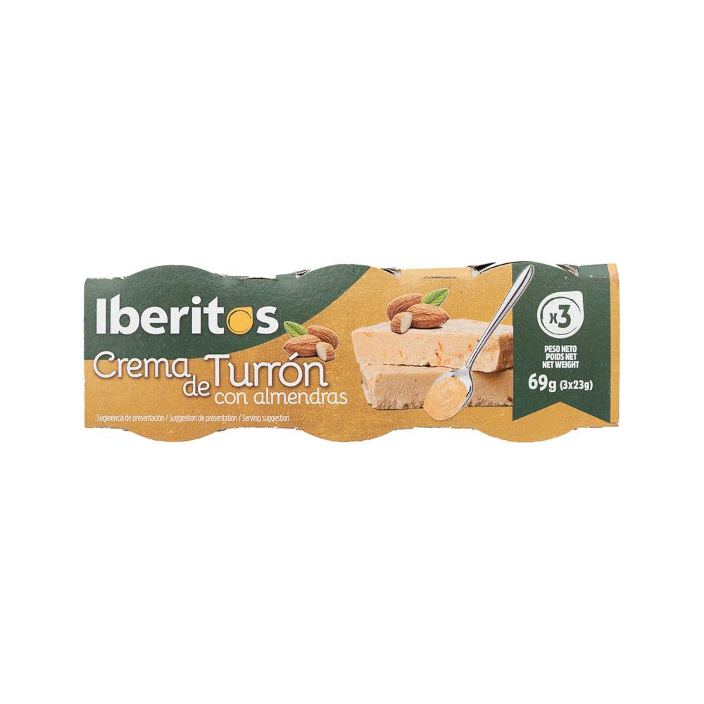 Crema Turrón Almendra Iberitos