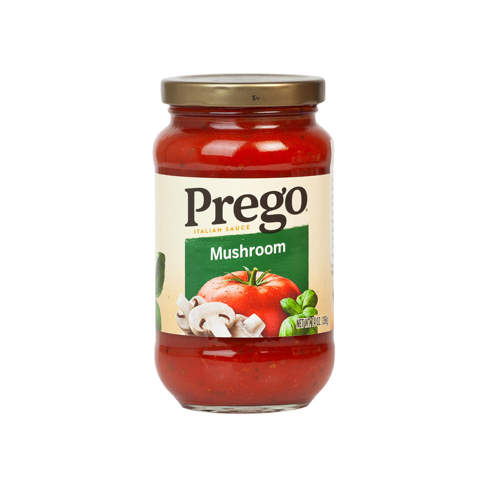 Salsa Tomate Italiana Champiñón Fresco Prego