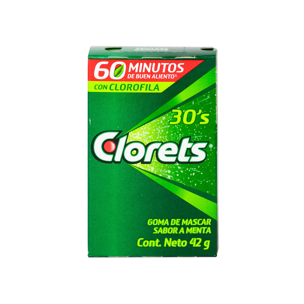 Chicle Clorets Menta
