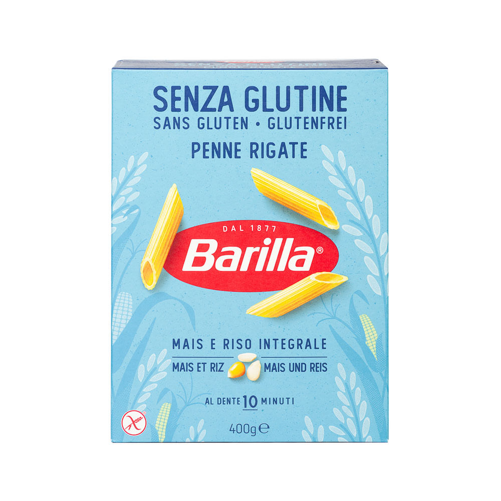 Pasta Penne Rigate Sin Gluten Barilla
