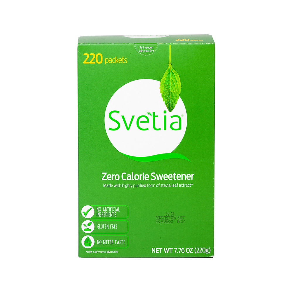 Endulzante Stevia Svetia Metco