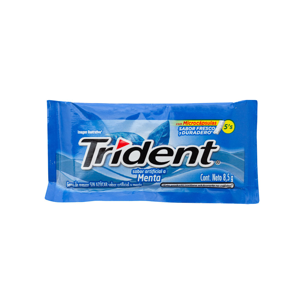 Chicle Menta Trident