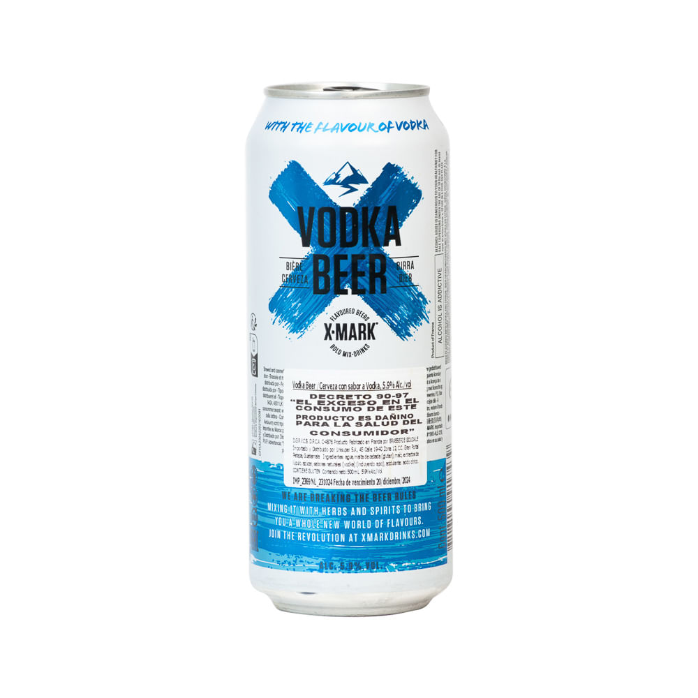Cooler Vodka X-Mark Lata