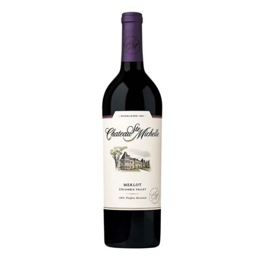 Vino Merlot Chateau Ste Michelle