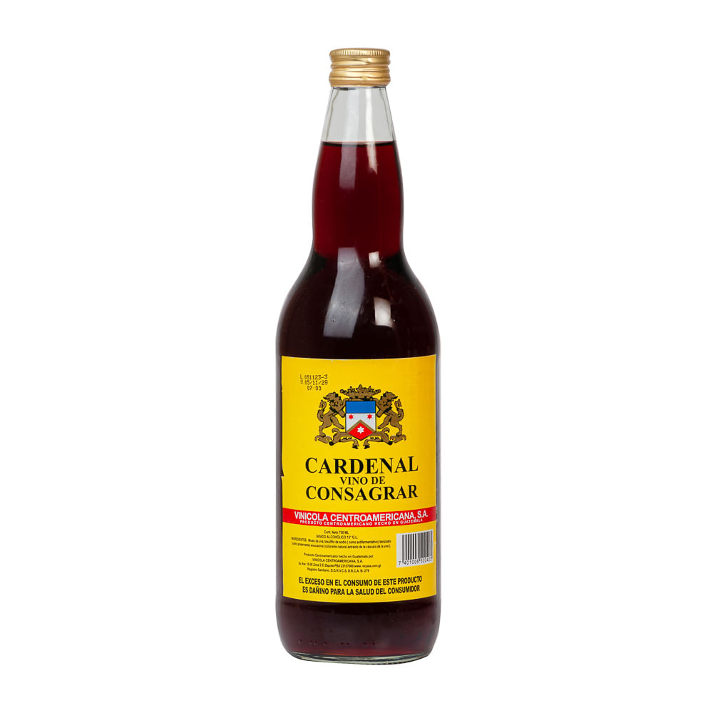 Vino De Consagrar Cardenal