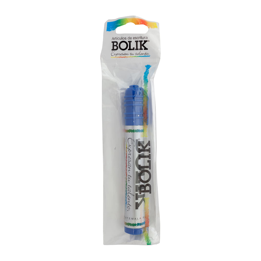 Marcador Permanente Azul Bolik