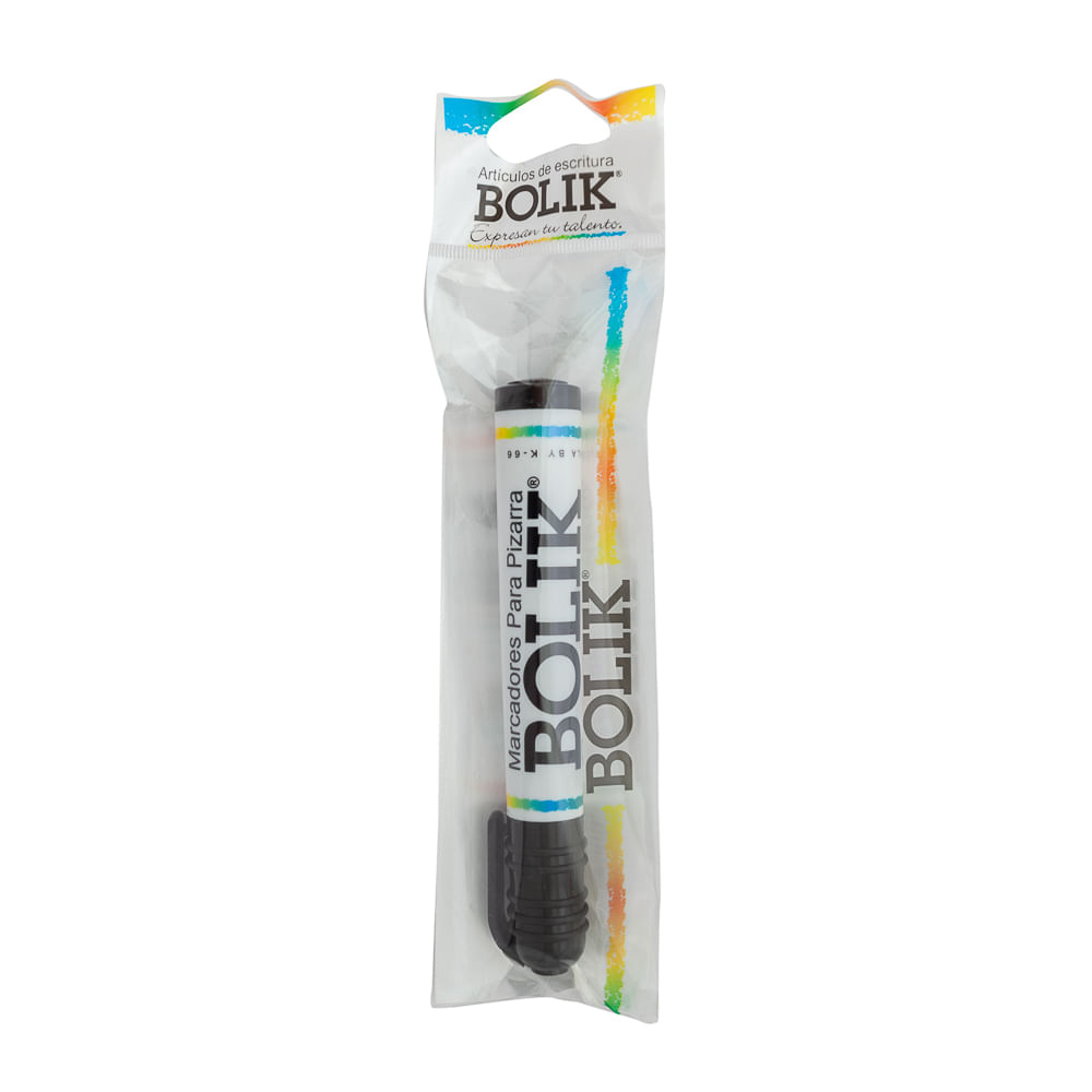 Marcador Para Pizarra Negro Bolik