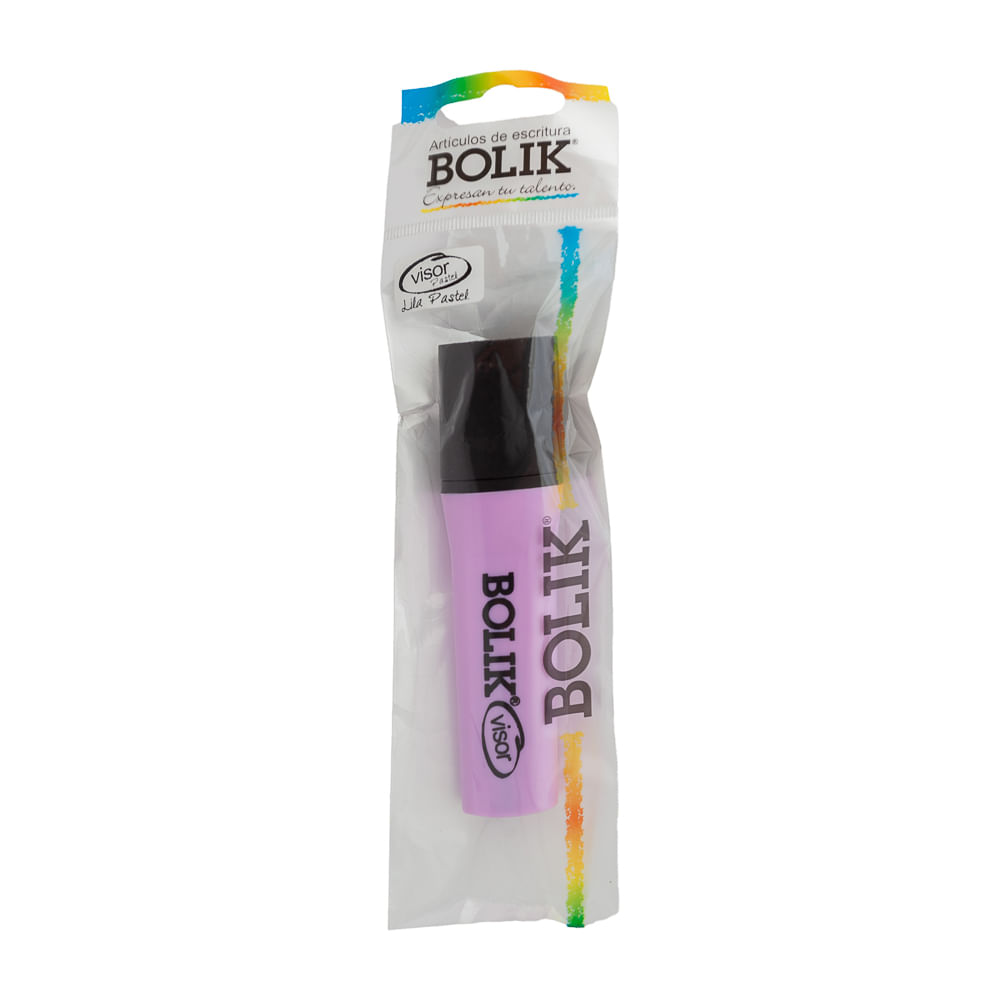Resaltador Pastel Lila Bolik