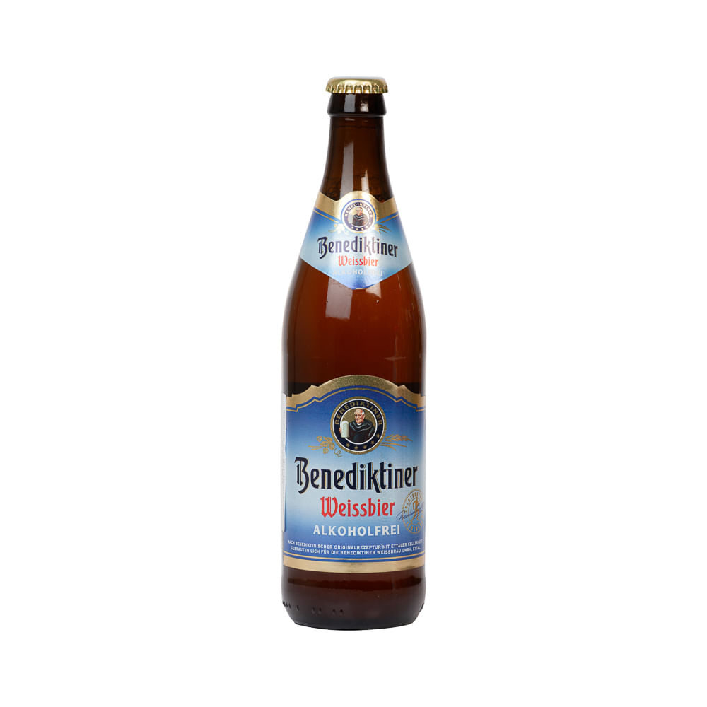 Benediktiner Weissbier Alkohlfrei Botella
