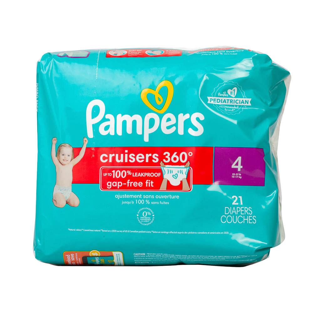 Pañal Desechable Talla 4 Cruisers 360 Pampers
