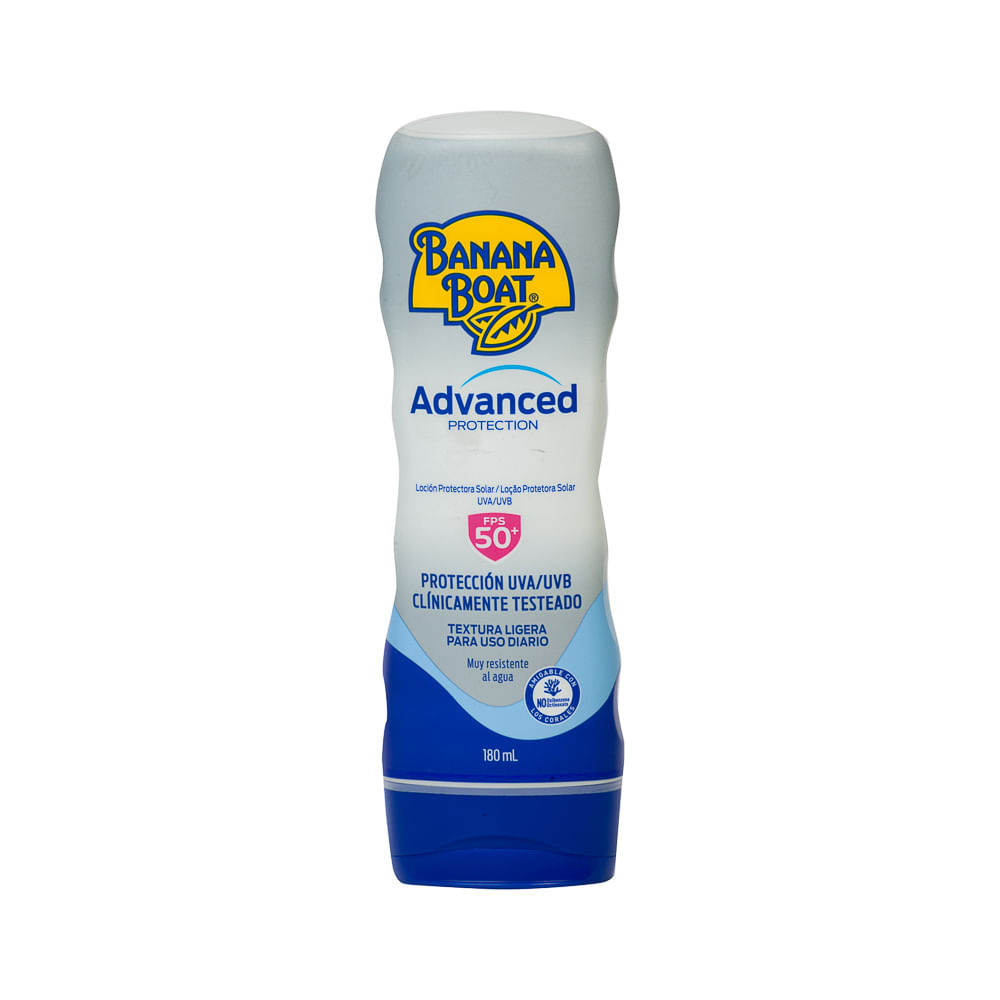 Bloqueador Advanced FPS 50 Banana Boat