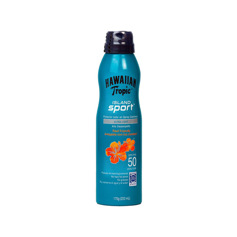 Bloqueador Islan Sport Ultra Light FPS 50 Hawaiian Tropic