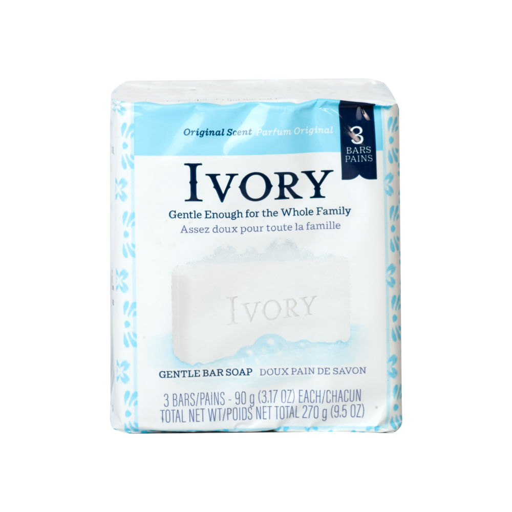 Jabón Pastilla Original Ivory 3 Pack