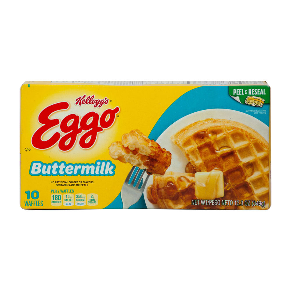 Waffles Buttermilk Kelloggs Eggo