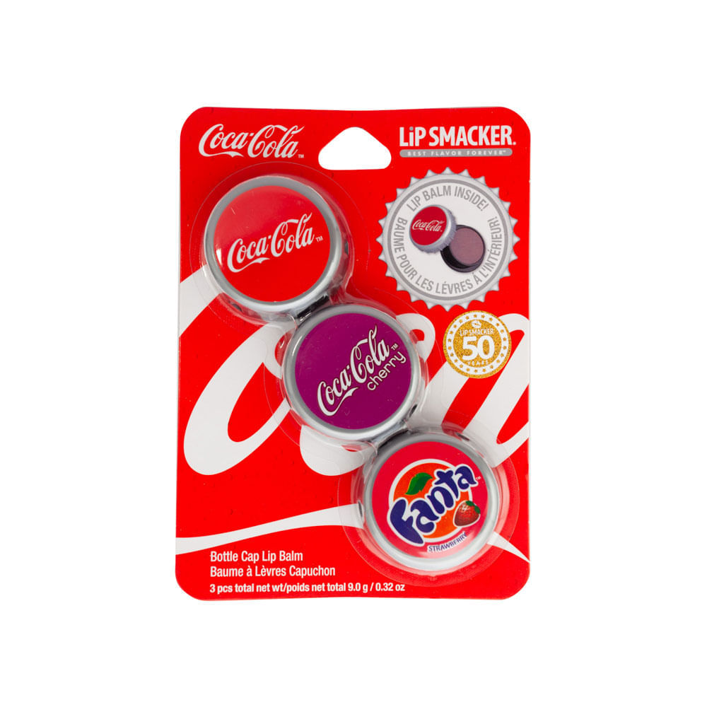 Bálsamo Labial Fanta Cola Cherry Lip Smacker