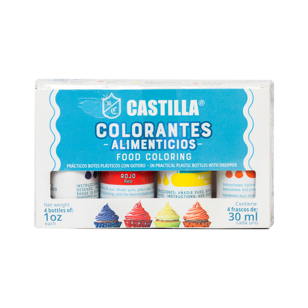 Colorante Alimenticio Castilla