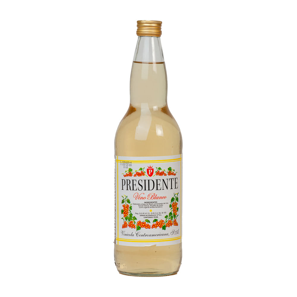 Vino Blanco Para Cocinar Presidente