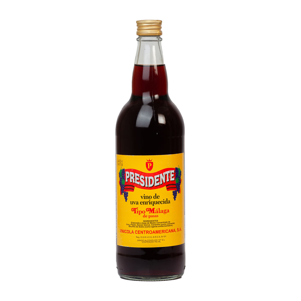 Vino Málaga Para Cocinar Presidente
