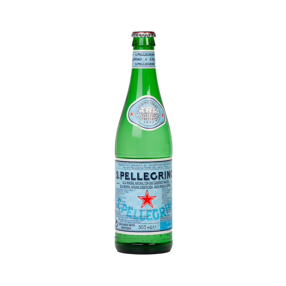 Agua Mineral San Pellegrino Vidrio