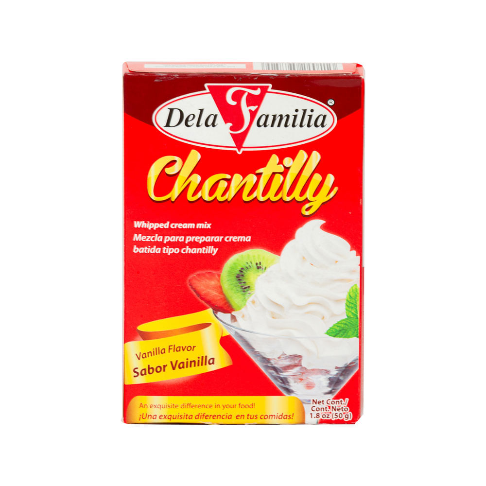 Mezcla Chantilly De Vainilla De La Familia