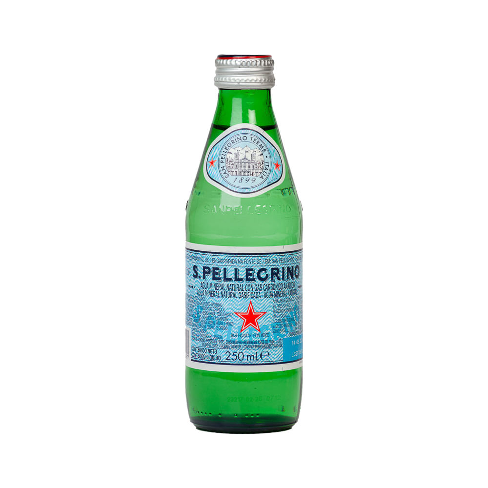 Agua Mineral San Pellegrino Vidrio
