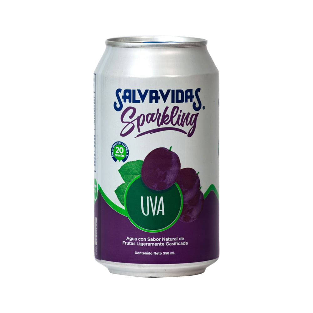 Salvavidas Sparkling Uva Lata