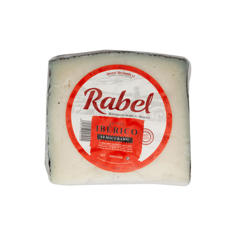 Queso Semicurado Ibérico Rabel