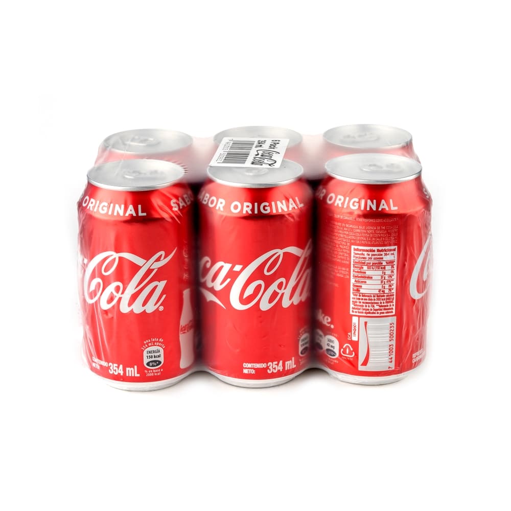 Coca Cola Original Lata 6 Pack
