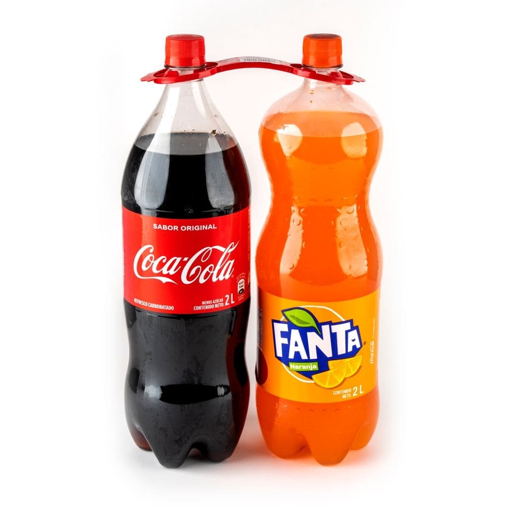 Coca Cola Original+ Fanta 2 Pack