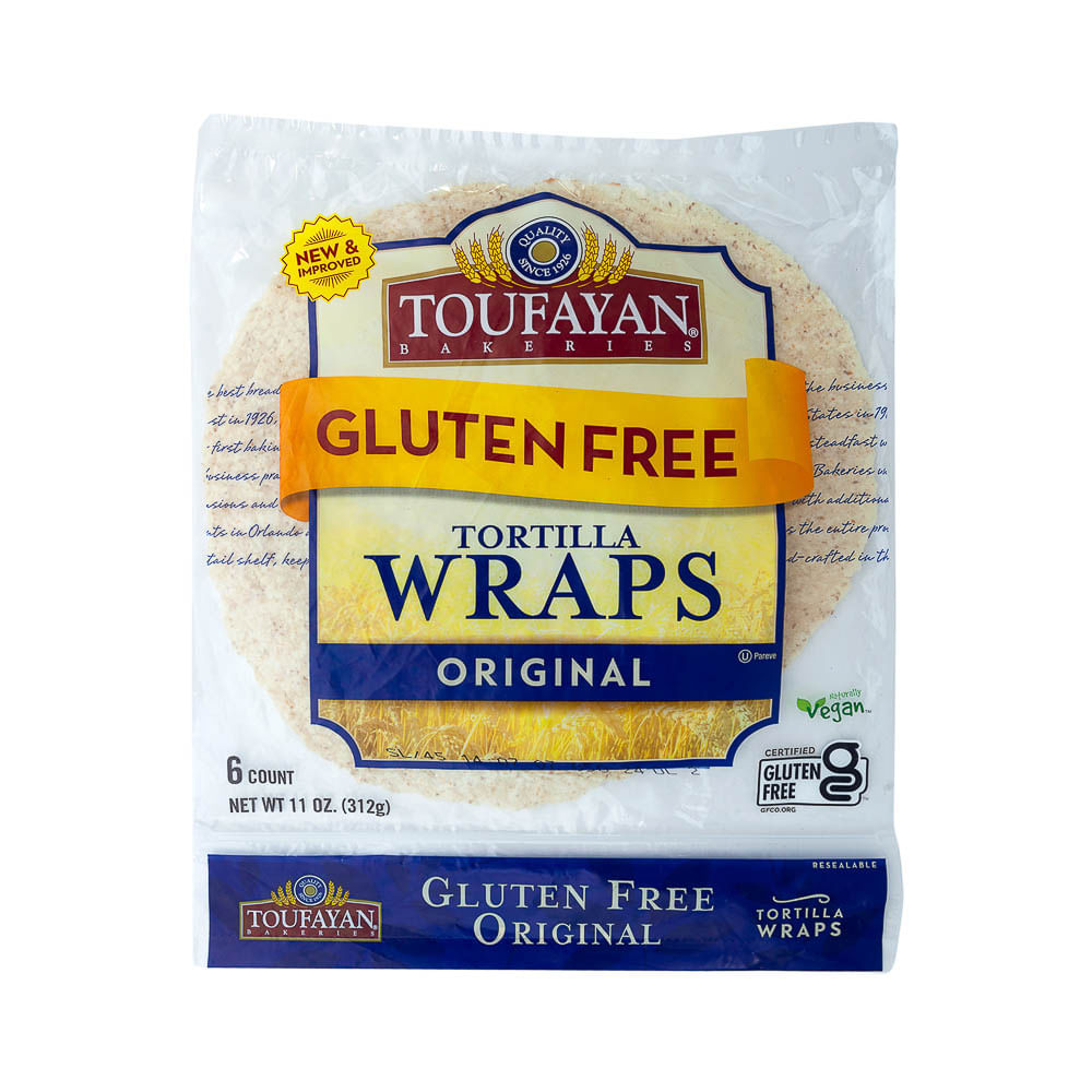 Tortilla Wraps Sin Gluten Toufayan