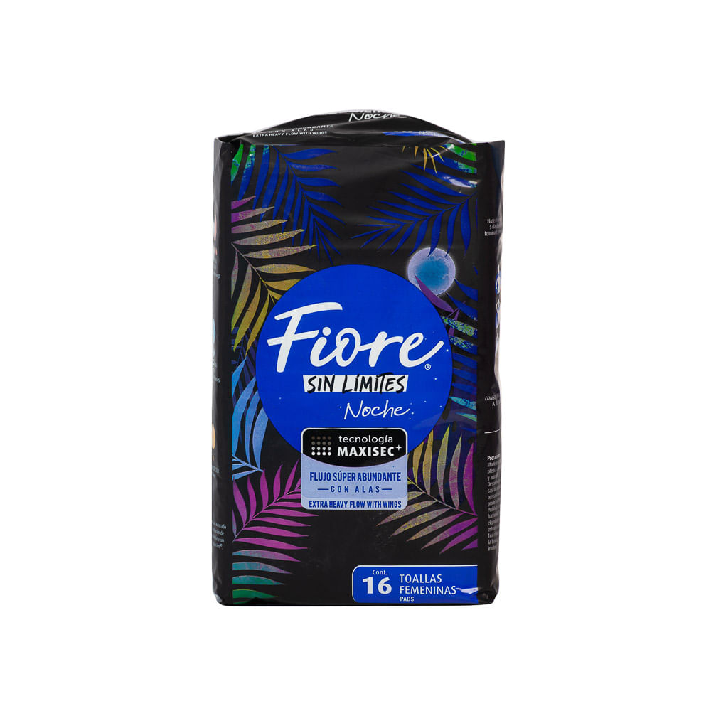 Toalla Femenina Nocturna Con Alas Fiore