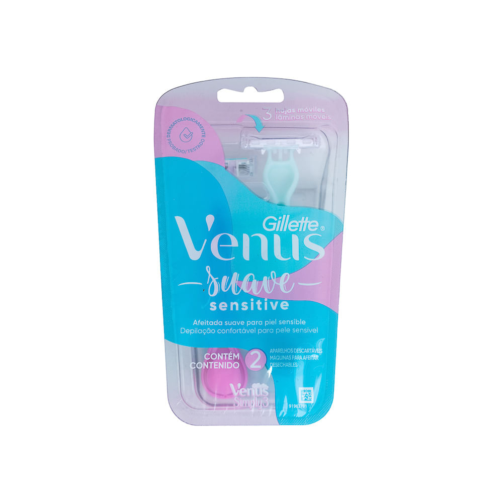 Rasuradora Suave Simply 3 Gillette Venus