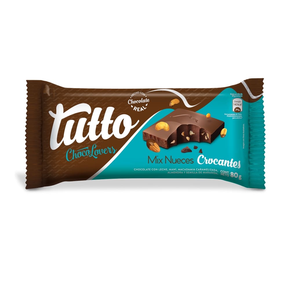Tutto Chocolate Con Leche Y Semillas
