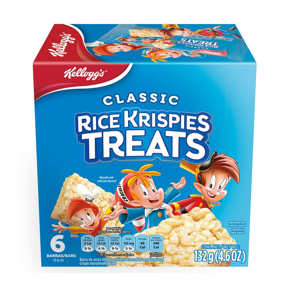 Barras Cereal Rice Krispies Treats