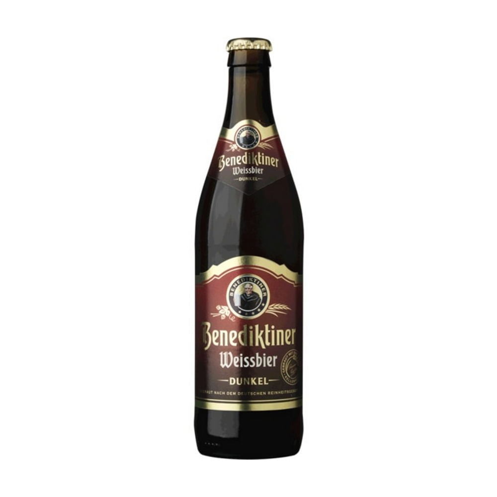 Benediktiner Weissbier Dunkel Botella