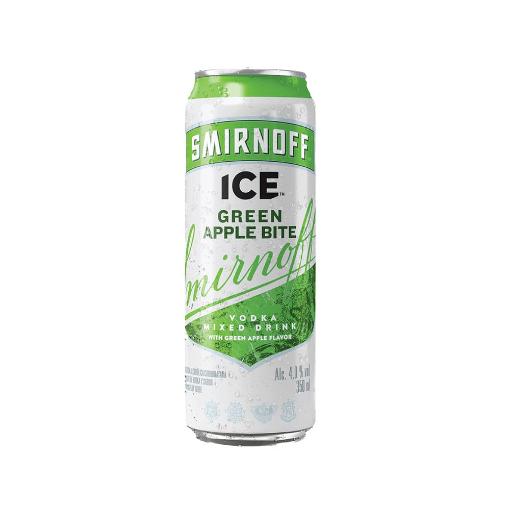 Cooler Green Apple Smirnoff Ice lata