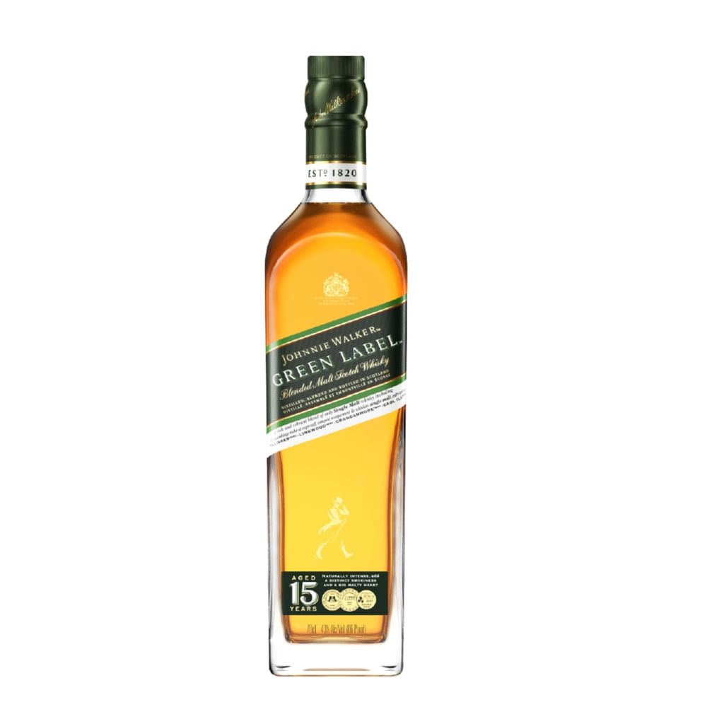 Whisky Johnnie Walker Green Label 15 Años