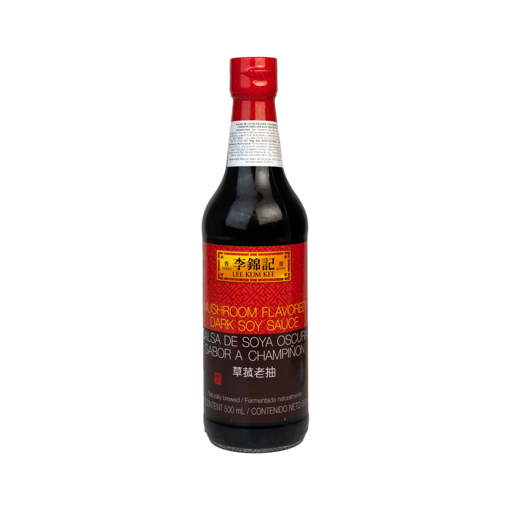 Salsa Soya Oscura Con Champiñón Lee Kum Kee